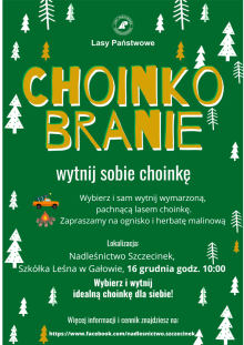 "Choinkobranie" w Nadleśnictwie Szczecinek